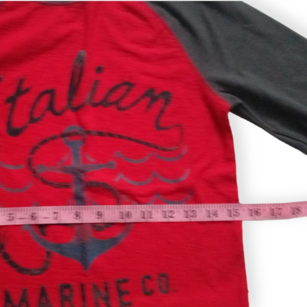 CHEROKEE BOYS' LONG SLEEVE SHIRT.SIZE M(8/10).RED,GRAY - Picture 7 of 11